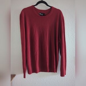 Classic Red Crewneck Sweater